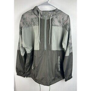 Beautiful Giant Men's Hooded Windbreaker 1/2 Zip Pullover Jacket S Pockets New